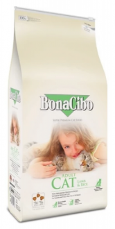 Bonacibo	Adult Kuzu Etli Ve Pirinçli 2 kg Kedi Maması kullananlar yorumlar